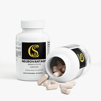 Brain & Focus Capsules, cognitive support supplement, memory support, nervous system wellness, Cromwell & Smith