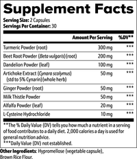 Cromwell & Smith, Livera Prime, liver wellness capsules, Milk Thistle supplement, detox support