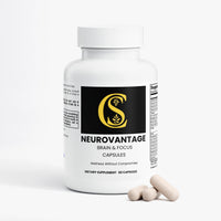 Neuro Vantage, Brain & Focus Capsules, focus supplement, mental clarity support, daily brain wellness