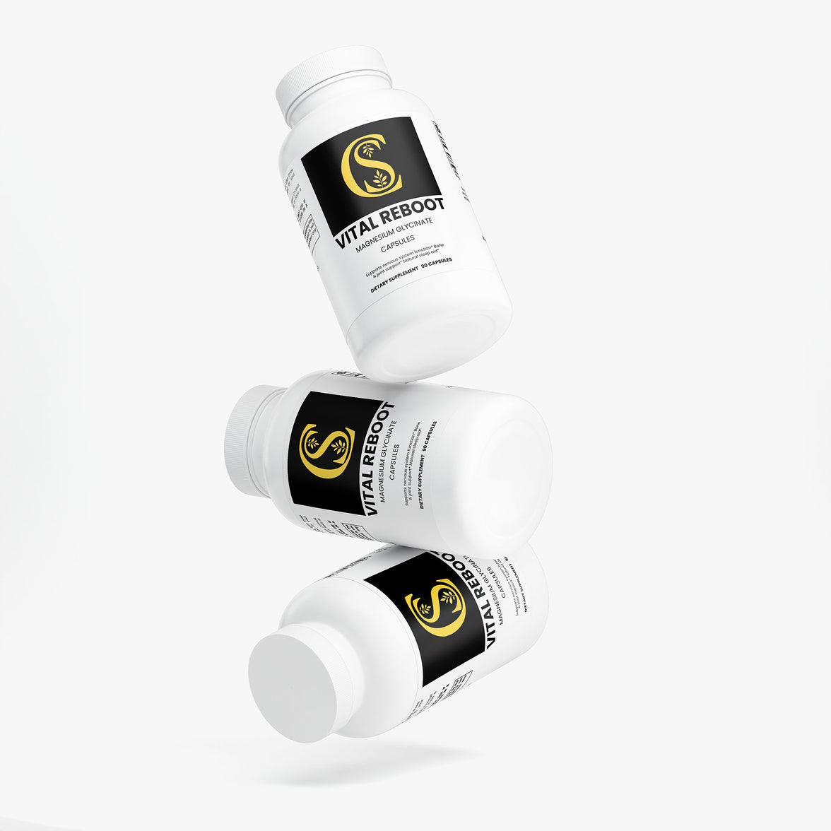 Vital Reboot, muscle relaxation supplement, magnesium glycinate supplement, recovery support, nightly wellness